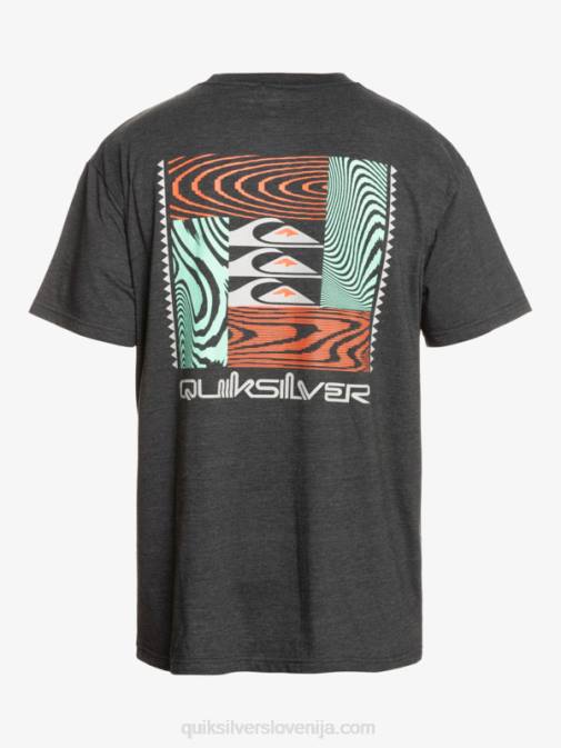 Quiksilver PJ4H1014 moški fantom majica z deformiranimi vzorci