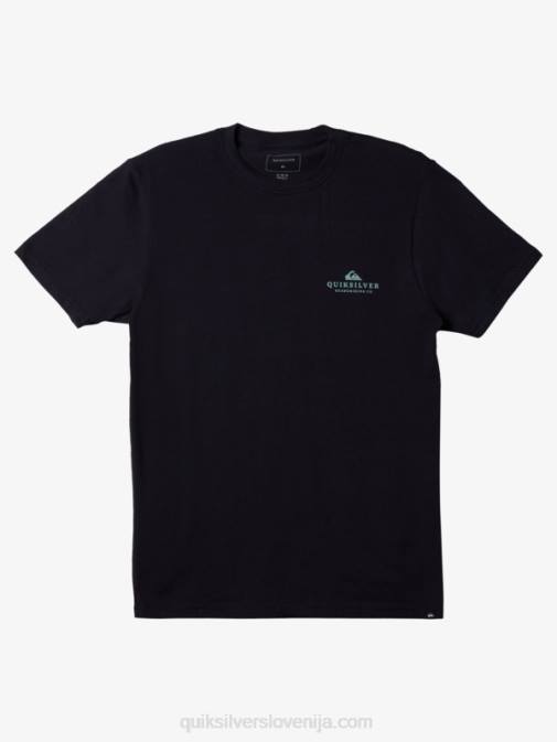Quiksilver PJ4H1023 moški mornarsko modri blazer majica z morsko palmo