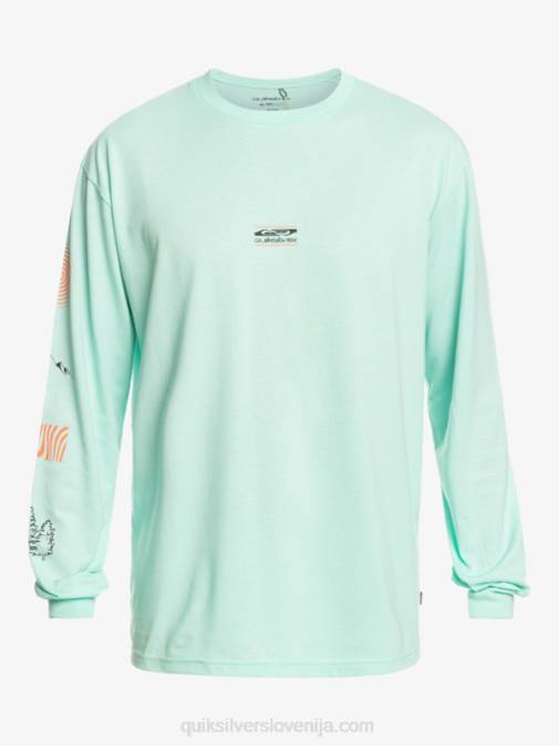 Quiksilver PJ4H1037 moški kozarec za plažo majica z dolgimi rokavi fragment of nature