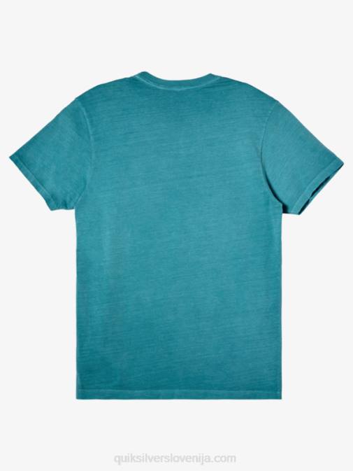 Quiksilver PJ4H1042 moški brittany modra podmisija majica s kratkimi rokavi