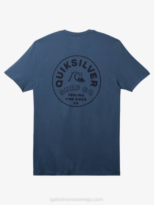 Quiksilver PJ4H105 moški Beringovo morje brezčasna vrtljiva majica s kratkimi rokavi