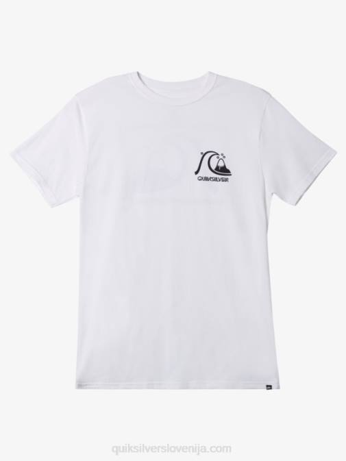 Quiksilver PJ4H1067 moški bela originalna majica