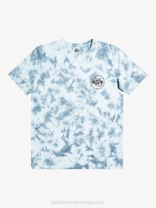 Quiksilver PJ4H1070 moški nebeško modra majica omni circle