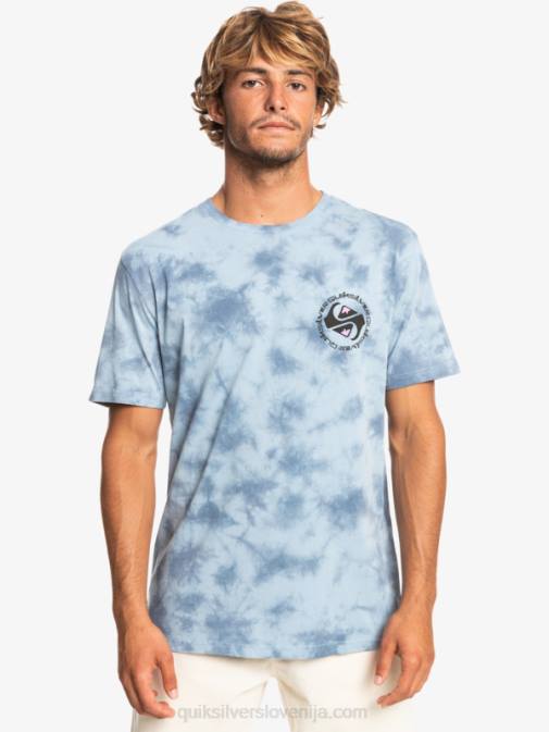 Quiksilver PJ4H1070 moški nebeško modra majica omni circle