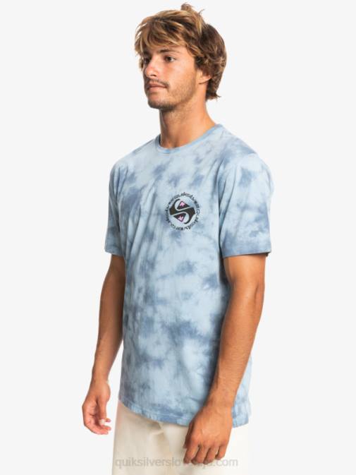 Quiksilver PJ4H1070 moški nebeško modra majica omni circle
