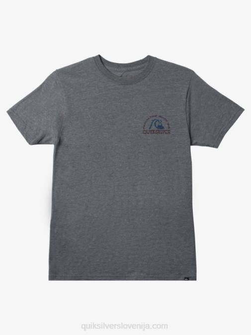 Quiksilver PJ4H1072 moški srednje siva vresa nova majica take mod