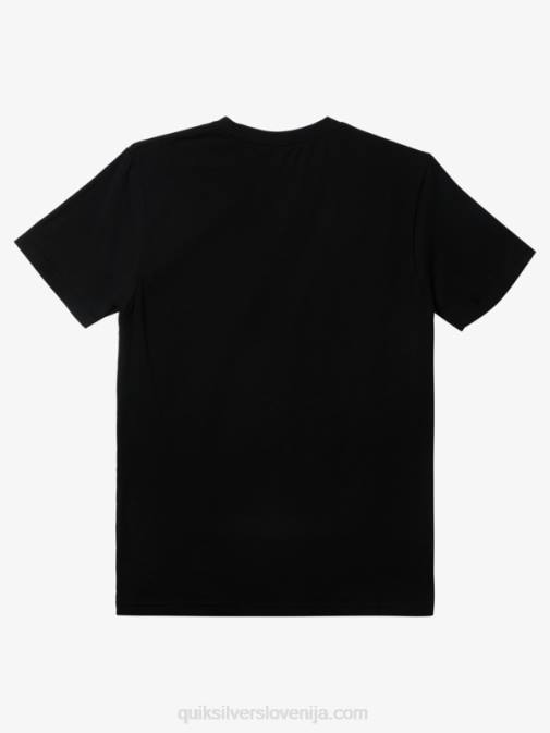 Quiksilver PJ4H109 moški Črna mw mini majica z logotipom