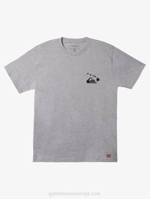 Quiksilver PJ4H1113 moški atletsko resje hawaii dvojna majica s kavljem