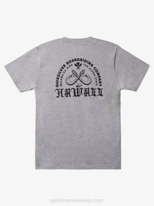 Quiksilver PJ4H1113 moški atletsko resje hawaii dvojna majica s kavljem