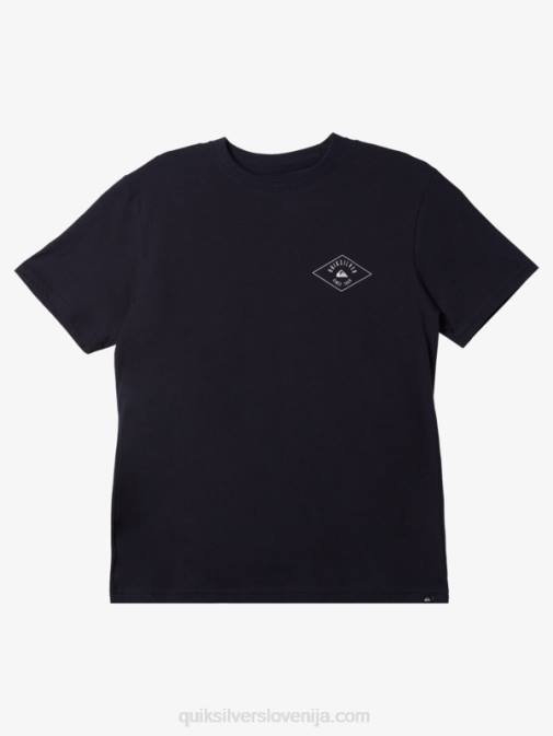 Quiksilver PJ4H1120 moški mornarsko modri blazer majica s krožno črto