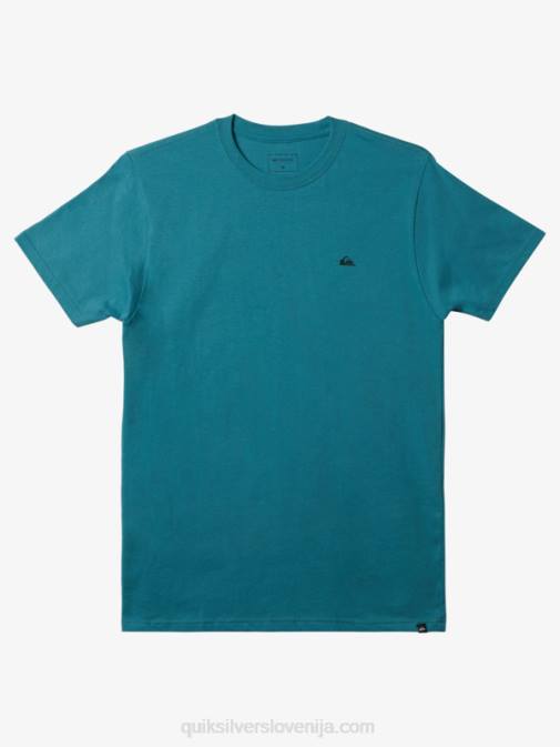 Quiksilver PJ4H114 moški brittany modra mw mini majica z logotipom