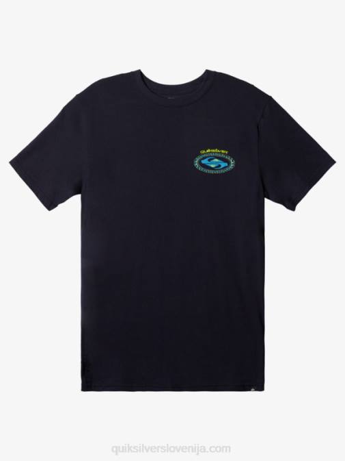 Quiksilver PJ4H1153 moški mornarsko modri blazer majica iz druge kože