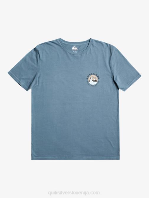 Quiksilver PJ4H1158 moški Beringovo morje majica s žigi z mehurčki qs