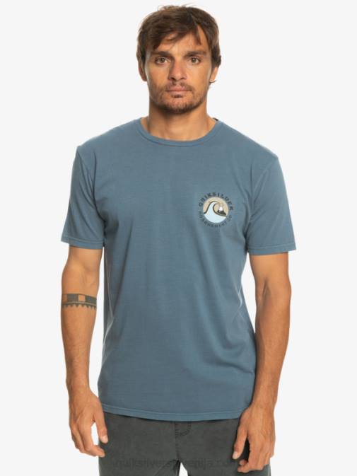 Quiksilver PJ4H1158 moški Beringovo morje majica s žigi z mehurčki qs