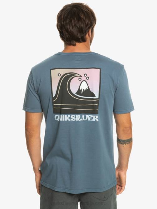 Quiksilver PJ4H1158 moški Beringovo morje majica s žigi z mehurčki qs