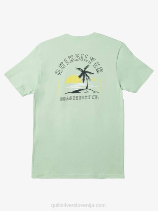 Quiksilver PJ4H1162 moški smrekov kamen sam končno majica