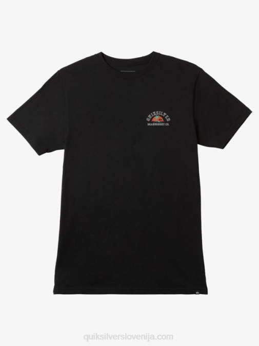 Quiksilver PJ4H1163 moški Črna sam končno majica