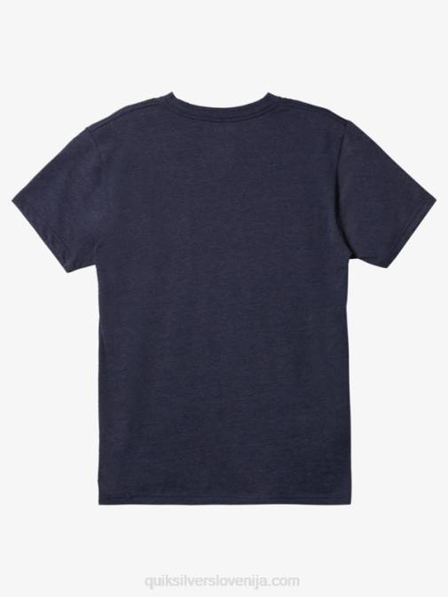 Quiksilver PJ4H1164 moški mornarsko modri blazer heather preprosta modna majica s ključavnico