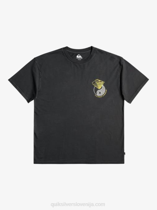 Quiksilver PJ4H1167 moški Črna tam zunaj majica s kratkimi rokavi
