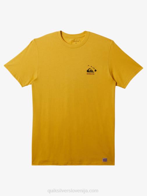 Quiksilver PJ4H117 moški rumenjak rumen hawaii survivor majica s kratkimi rokavi