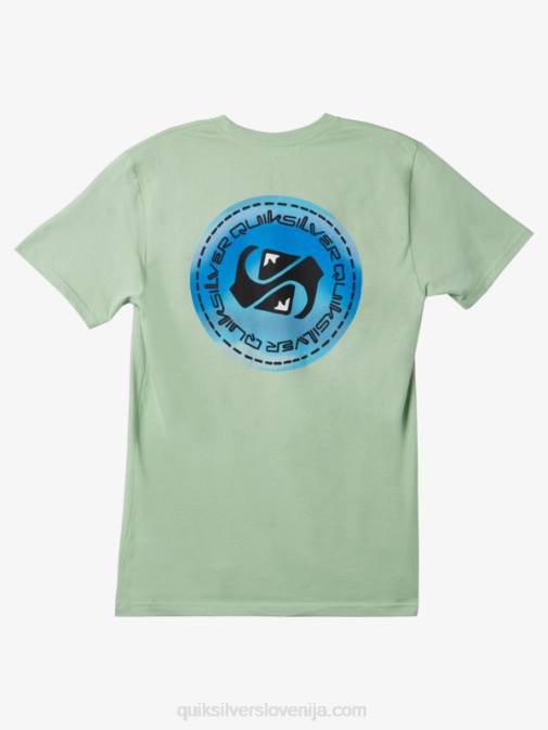 Quiksilver PJ4H1203 moški smrekov kamen barvna majica s kratkimi rokavi