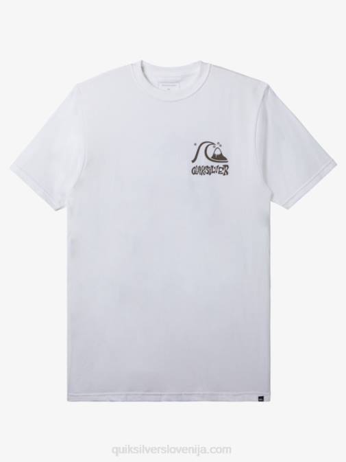 Quiksilver PJ4H120 moški bela majica escape route