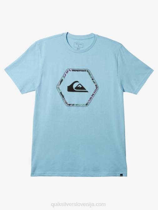 Quiksilver PJ4H1236 moški modro nebo v obliki majice