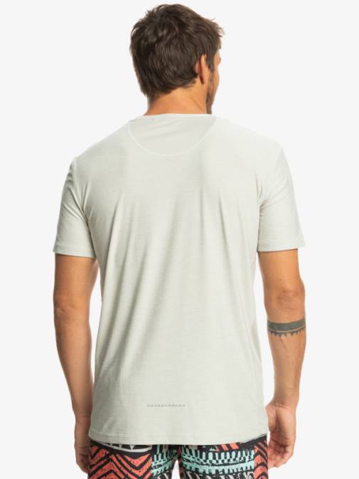 Quiksilver PJ4H1329 moški sivo vijolično vresje majica obalnega tekača