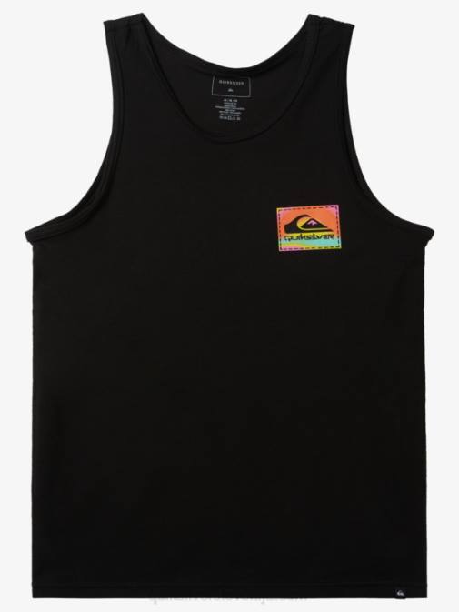 Quiksilver PJ4H1333 moški Črna barvna majica s kratkimi rokavi