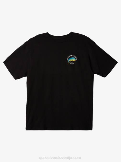 Quiksilver PJ4H1341 moški Črna waterman napetost na majici