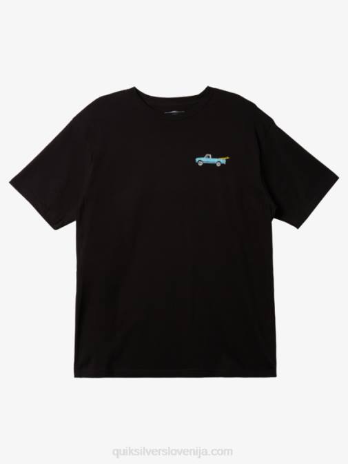 Quiksilver PJ4H1343 moški Črna majica s kratkimi rokavi waterman beacons