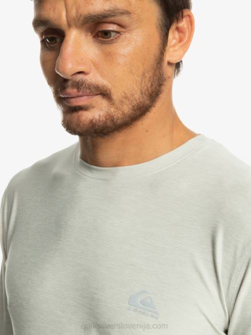Quiksilver PJ4H1347 moški sivo vijolično vresje majica z dolgimi rokavi obalnega tekača