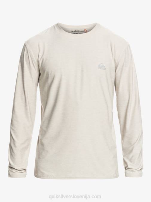 Quiksilver PJ4H1347 moški sivo vijolično vresje majica z dolgimi rokavi obalnega tekača
