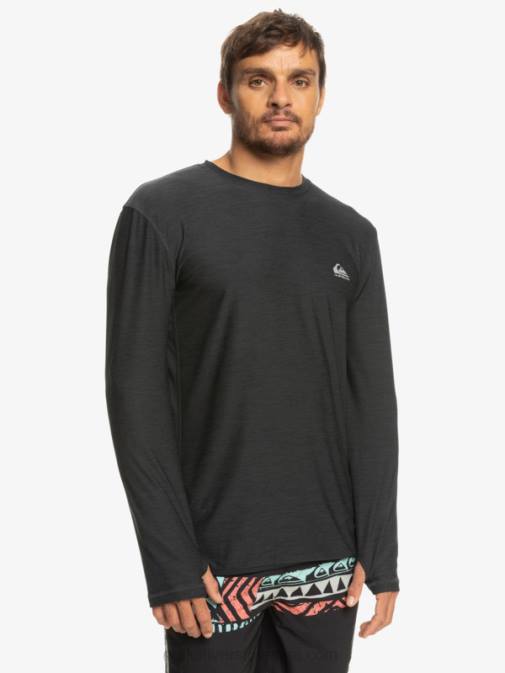 Quiksilver PJ4H1348 moški fantomska vresa majica z dolgimi rokavi obalnega tekača
