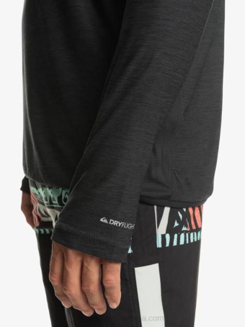 Quiksilver PJ4H1348 moški fantomska vresa majica z dolgimi rokavi obalnega tekača