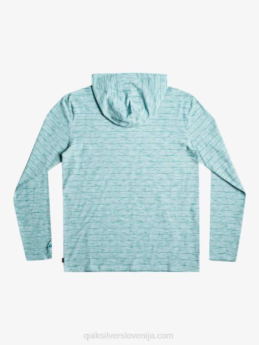 Quiksilver PJ4H1354 moški nebeški kentin kentin majica s kapuco z dolgimi rokavi