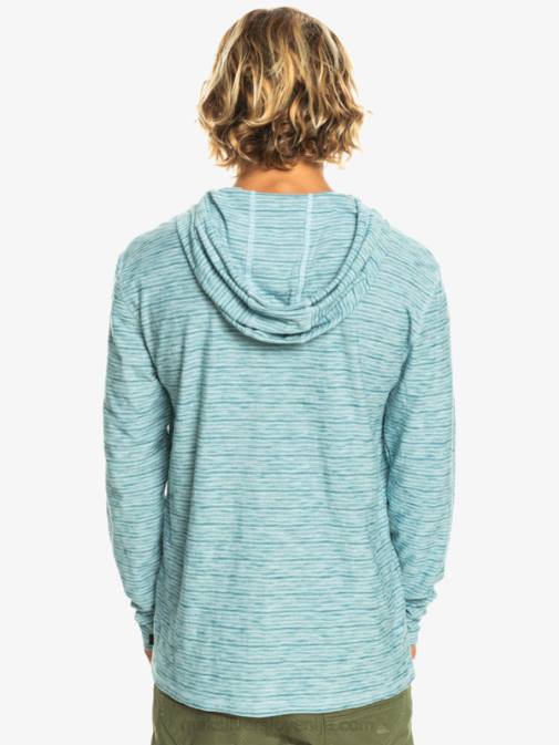 Quiksilver PJ4H1354 moški nebeški kentin kentin majica s kapuco z dolgimi rokavi
