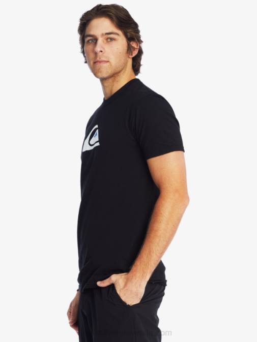 Quiksilver PJ4H1383 moški Črna majica z logotipom comp