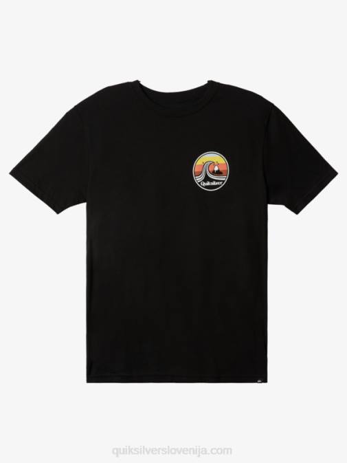 Quiksilver PJ4H1511 moški Črna majica pristanišča