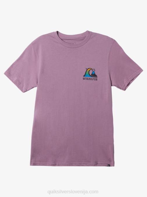 Quiksilver PJ4H1516 moški prašna orhideja River Bend majica s kratkimi rokavi
