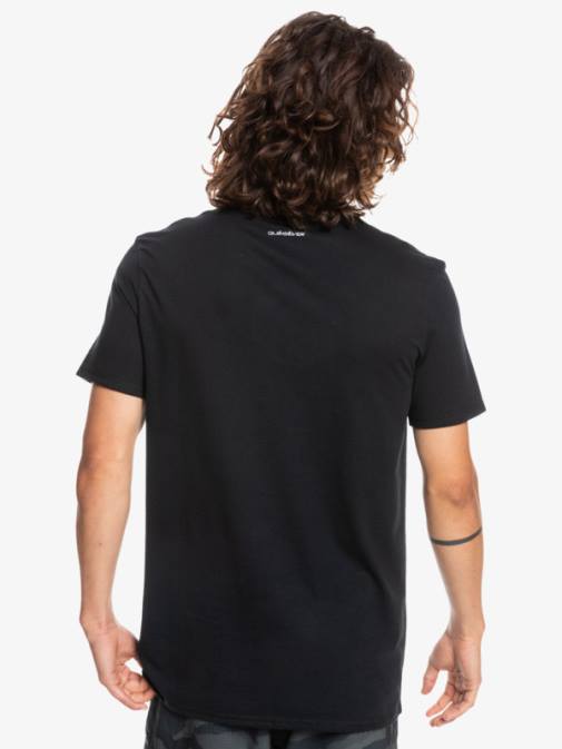 Quiksilver PJ4H1569 moški Črna proform majica s kratkimi rokavi