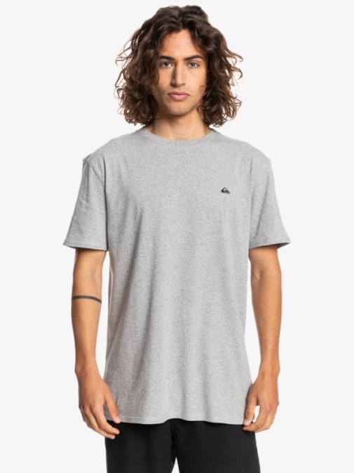 Quiksilver PJ4H1570 moški svetlo sivo resje proform majica s kratkimi rokavi