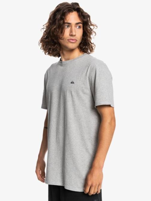 Quiksilver PJ4H1570 moški svetlo sivo resje proform majica s kratkimi rokavi
