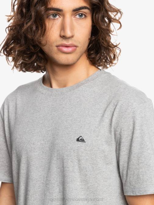 Quiksilver PJ4H1570 moški svetlo sivo resje proform majica s kratkimi rokavi