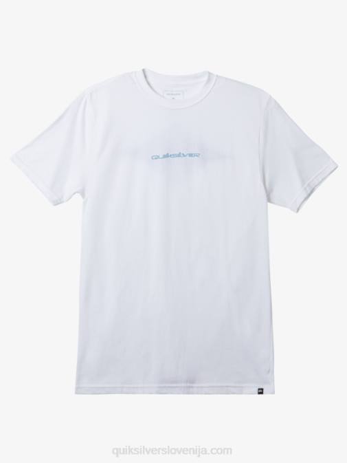 Quiksilver PJ4H162 moški bela omni diamond majica s kratkimi rokavi