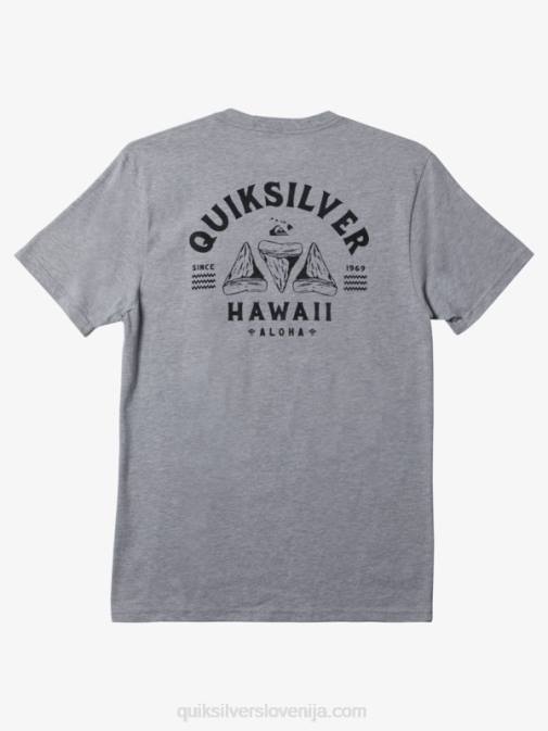 Quiksilver PJ4H163 moški atletsko resje majica s kratkimi rokavi hawaii razor tooth