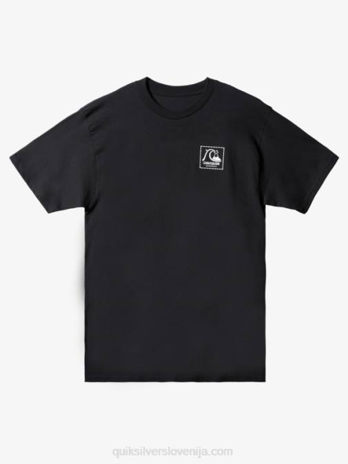 Quiksilver PJ4H1657 moški Črna natas akcija zdaj majica