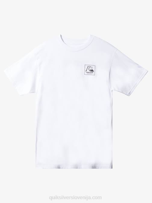 Quiksilver PJ4H1658 moški bela natas akcija zdaj majica