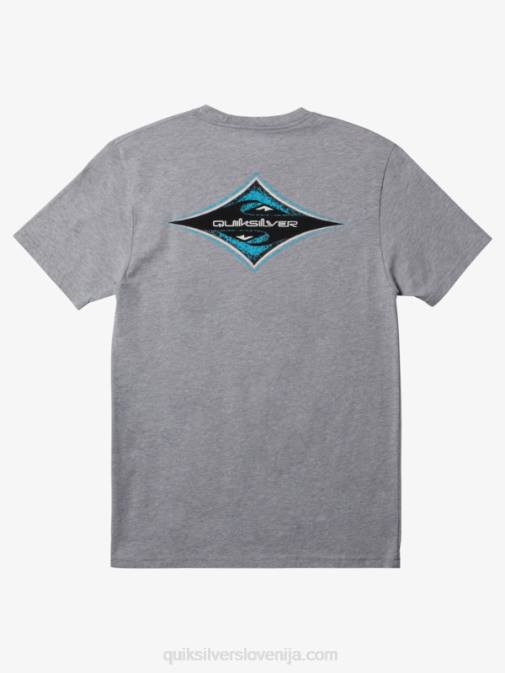 Quiksilver PJ4H170 moški atletsko resje omni diamond majica s kratkimi rokavi