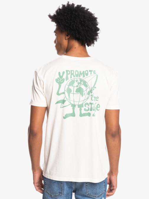 Quiksilver PJ4H1762 moški breza majica s skritim sporočilom